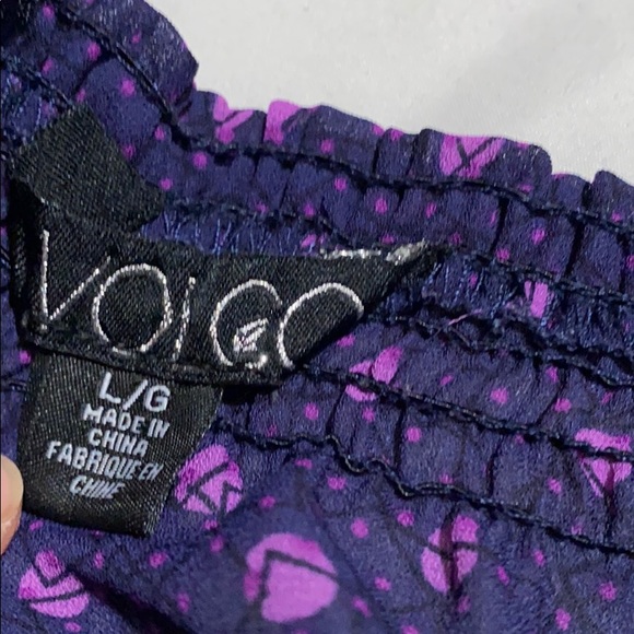 Volcom Women’s Sheer Ruffle Top - Picture 4 of 4